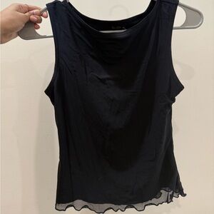 BRANDY MELVILLE Black Tank Top